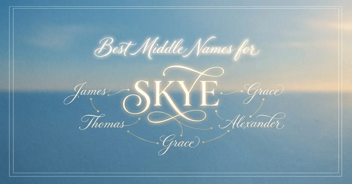 Best middle names for Skye