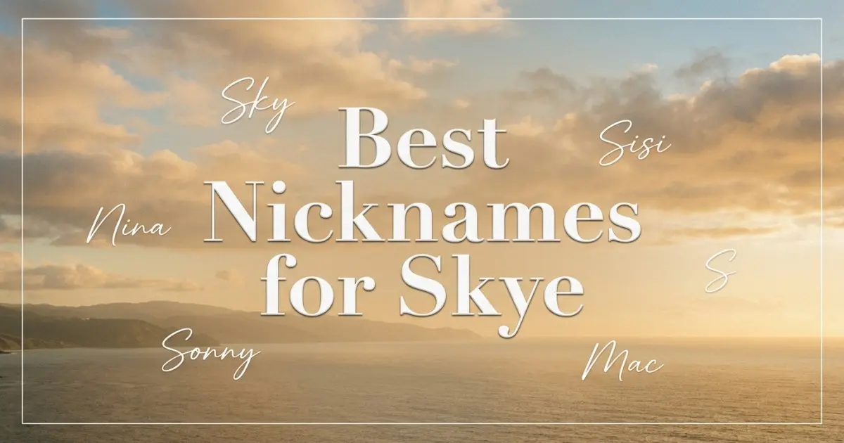 Nicknames for Skye