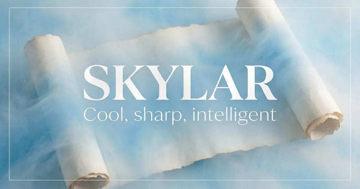 Skylar Name Vibe