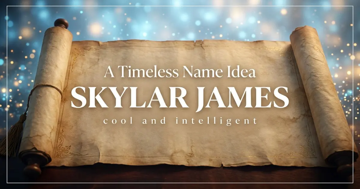 Timeless Middle Name Idea For Skylar