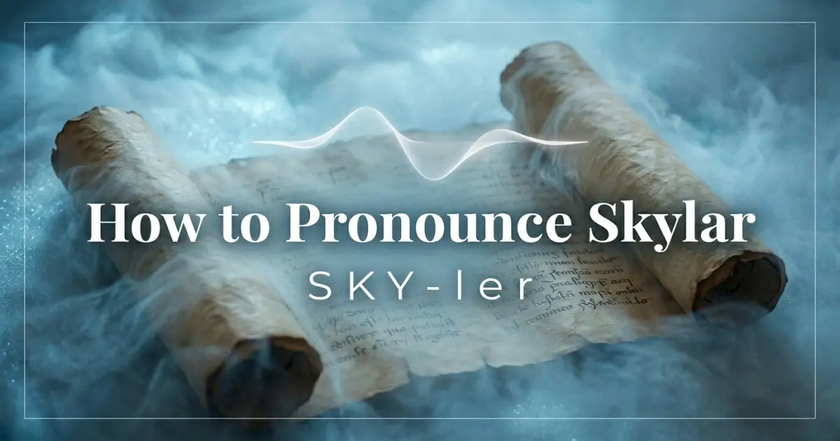 How to pronounce Skylar