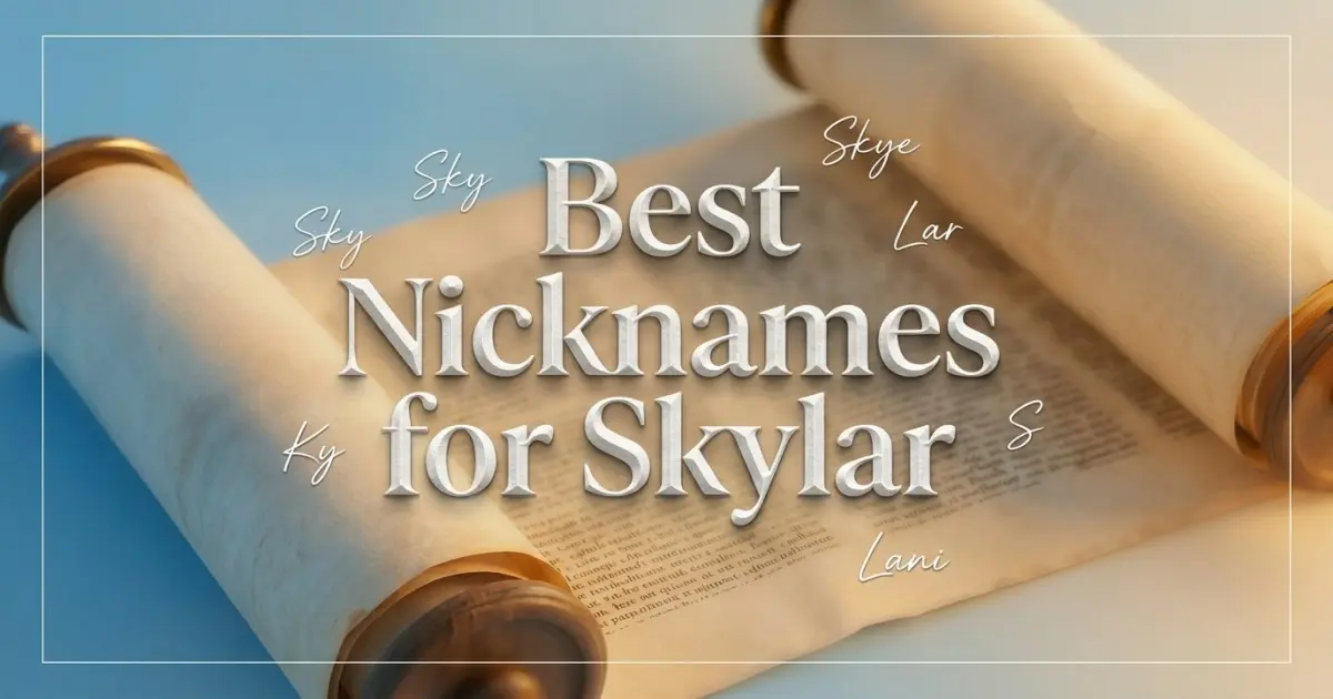Nicknames for Skylar