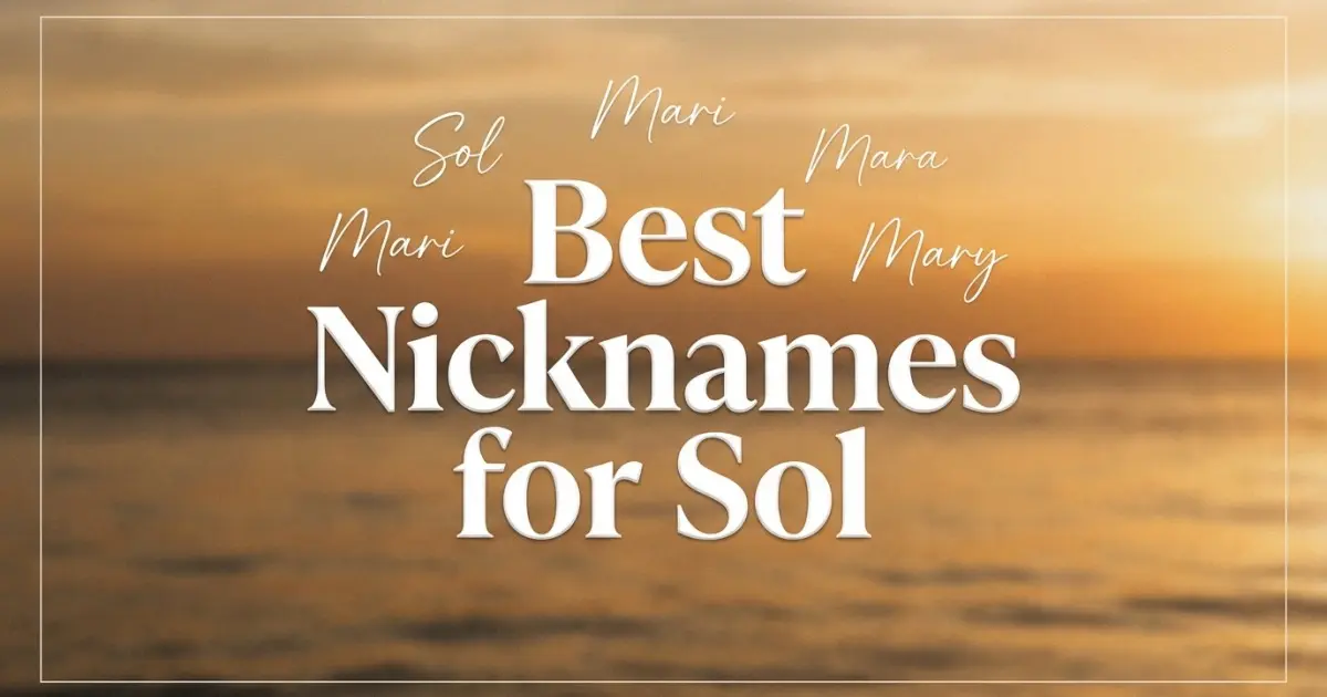 Nicknames for Sol