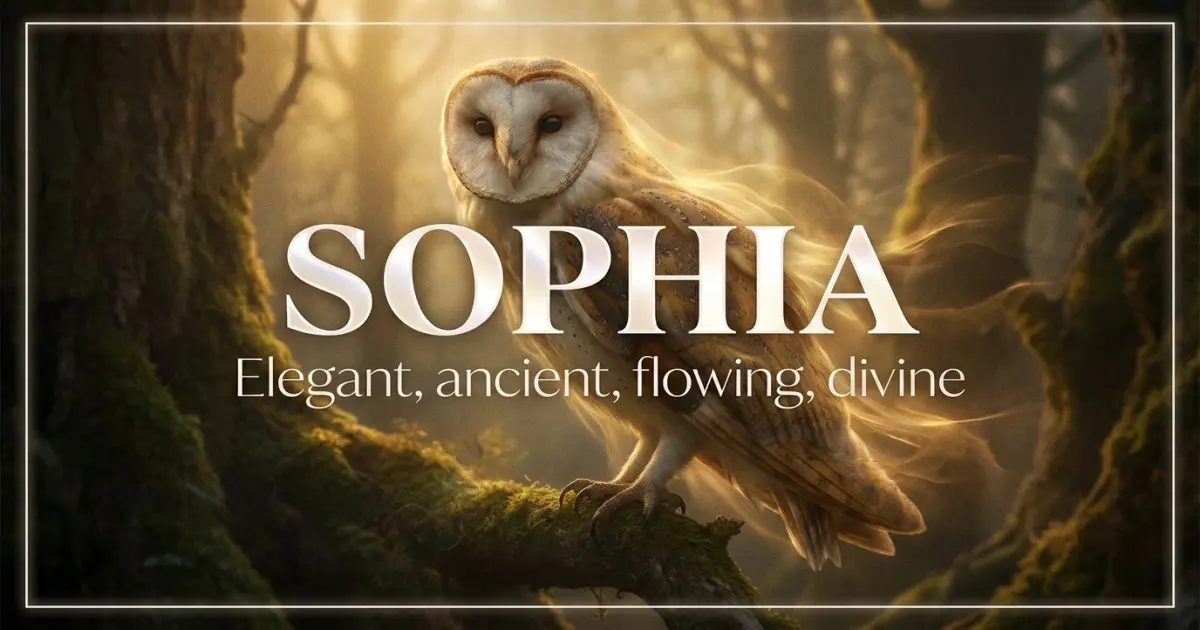 Sophia Name Vibe