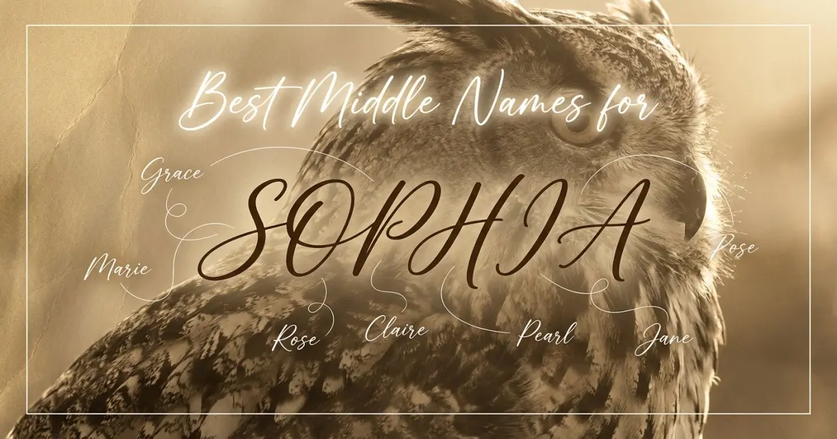Best middle names for Sophia