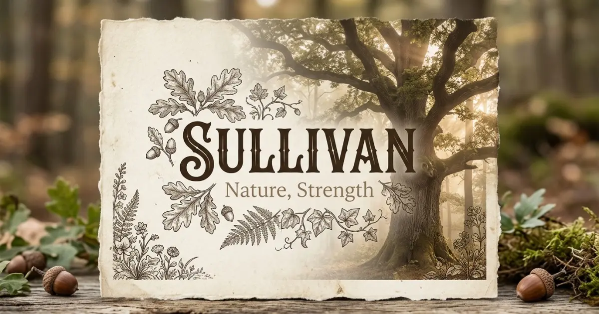 Sullivan meaning themes: nature, strength