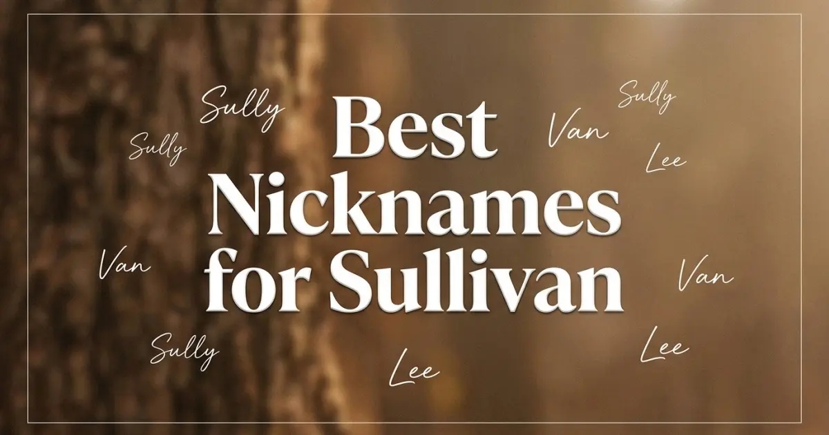 Nicknames for Sullivan