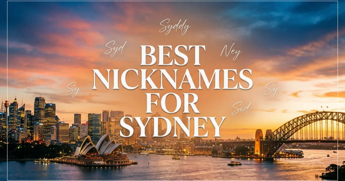 Nicknames for Sydney