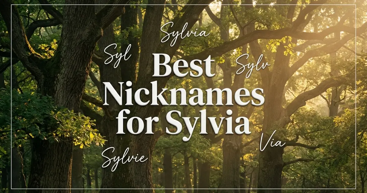 Nicknames for Sylvia