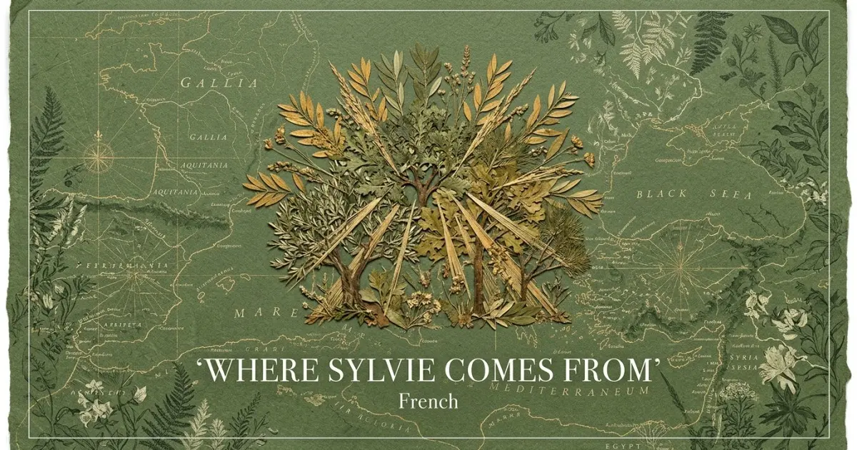 The name Sylvie comes from: French