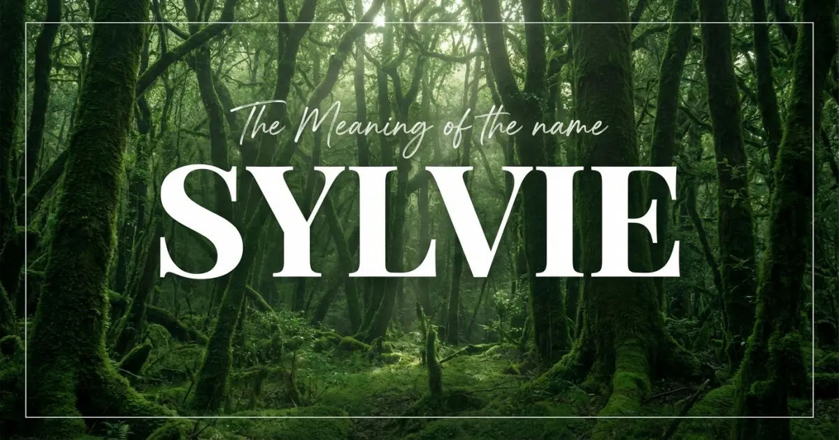 Sylvie name meaning