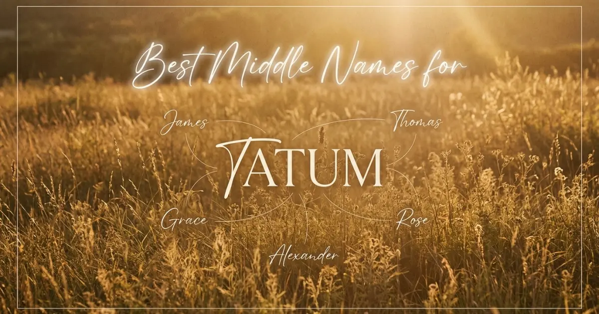 Best middle names for Tatum