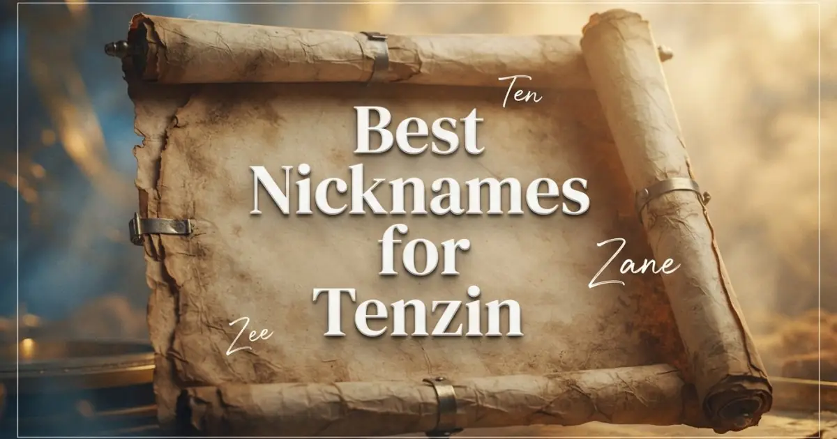 Nicknames for Tenzin