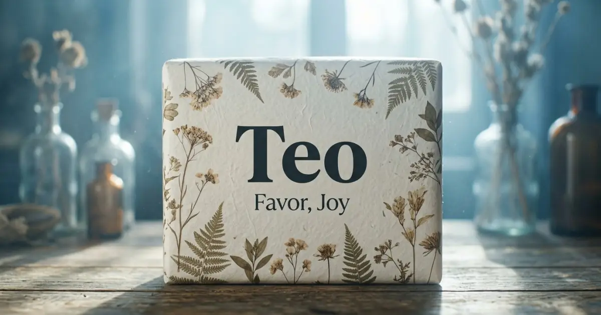 Teo meaning themes: favor, joy
