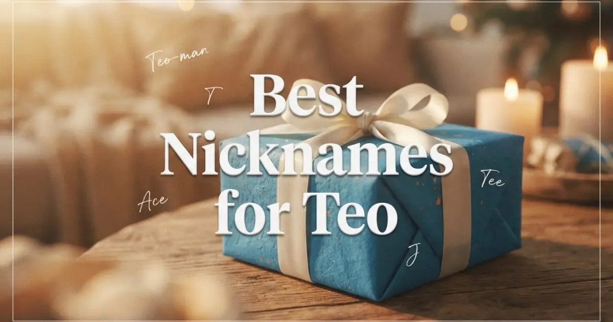 Nicknames for Teo