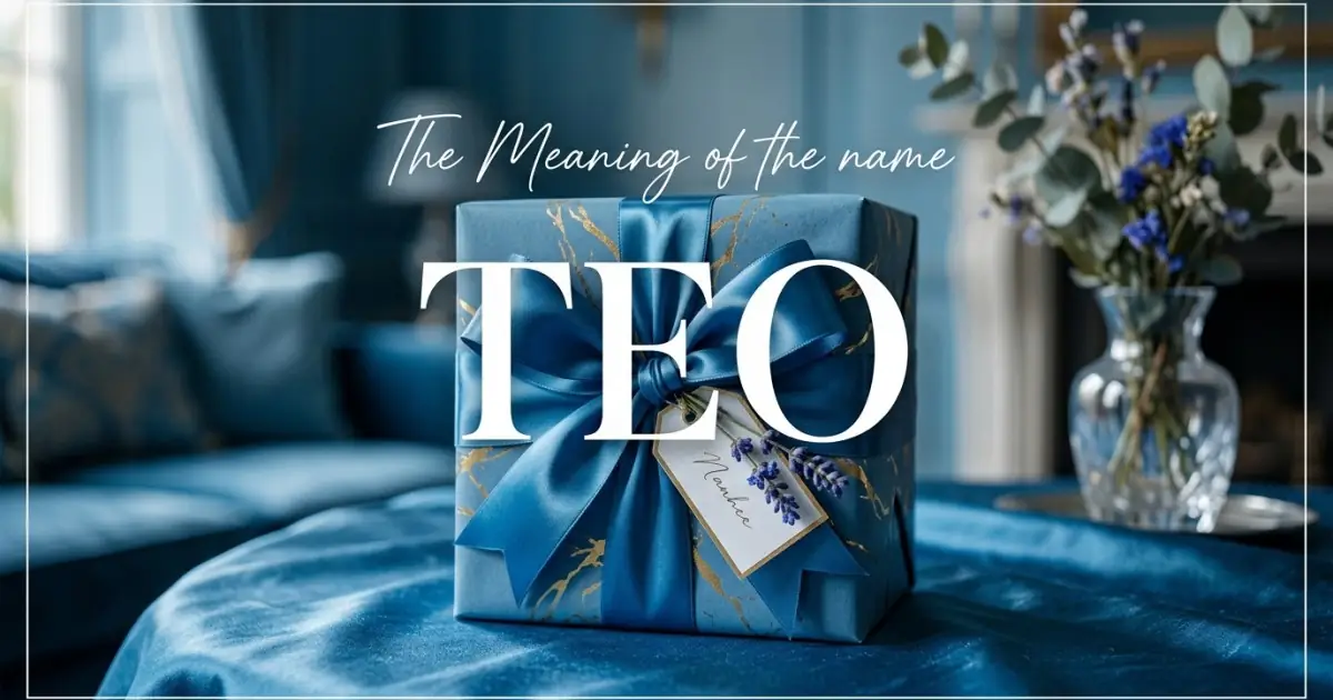 Teo name meaning