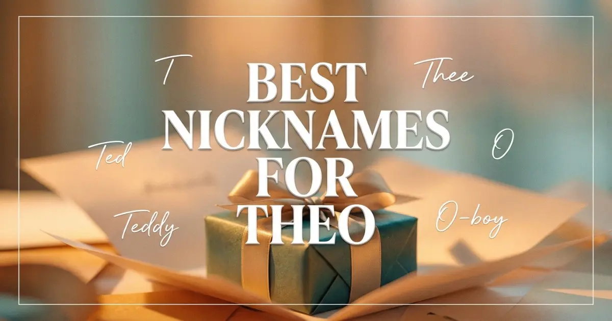 Nicknames for Theo