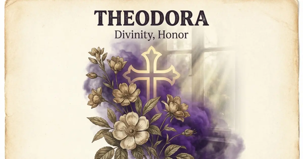 Theodora meaning themes: divinity, honor
