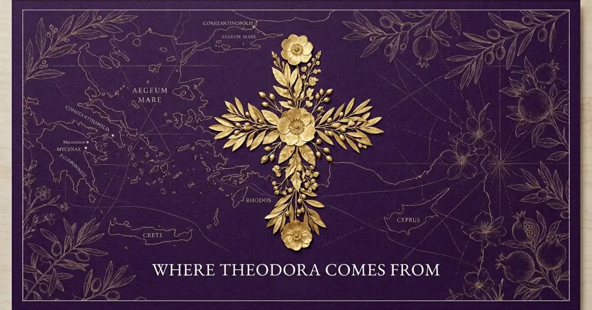 The name Theodora comes from: Greek