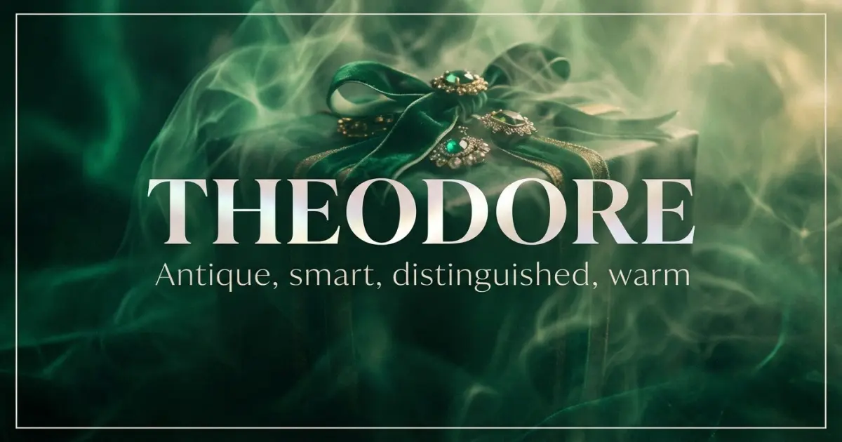 Theodore Name Vibe