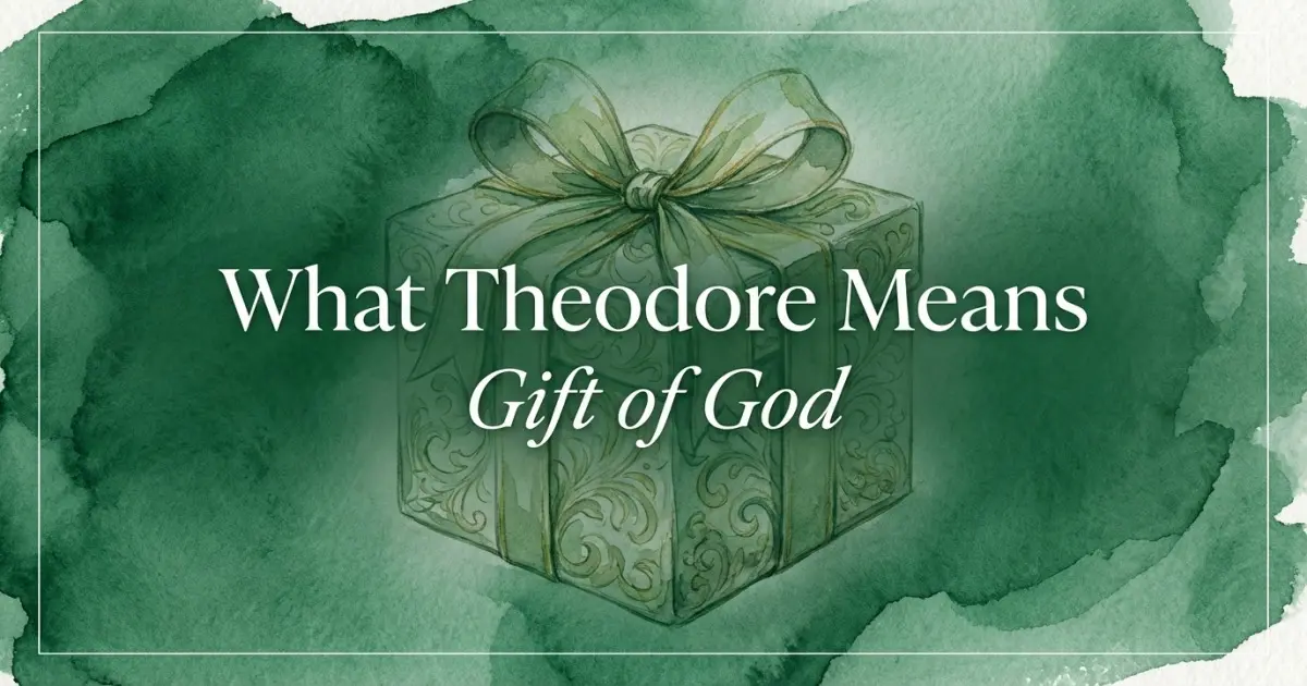 What Theodore Means