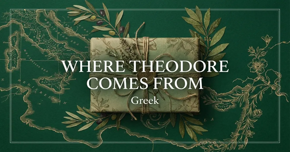 Where Theodore Comes From