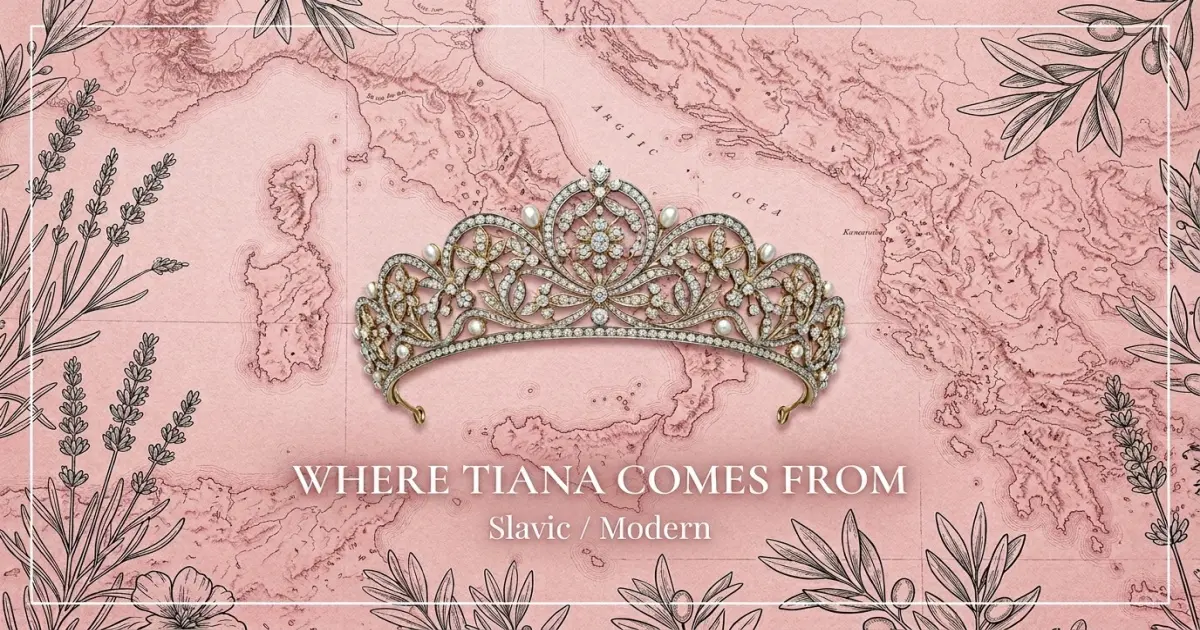 The name Tiana comes from: Slavic / Modern