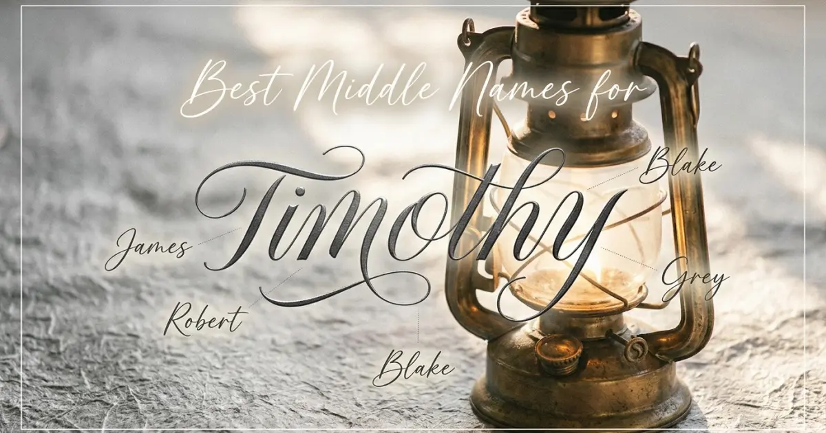 Best middle names for Timothy