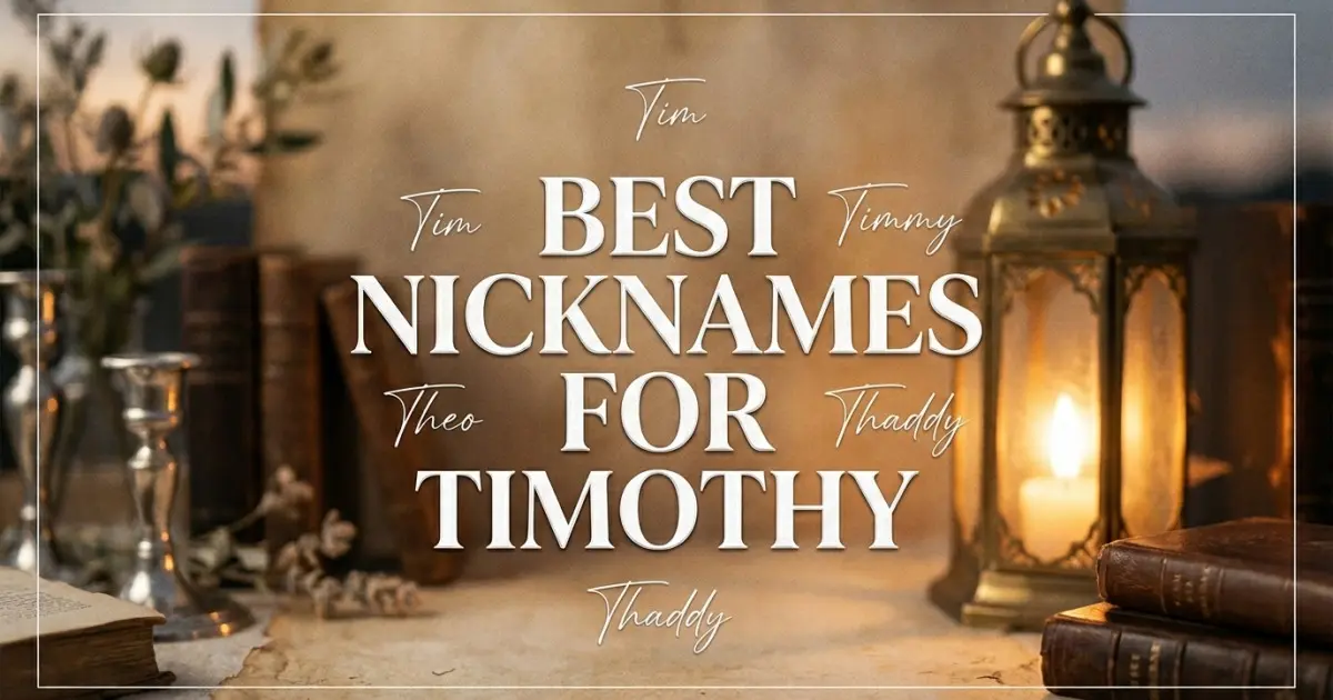 Nicknames for Timothy