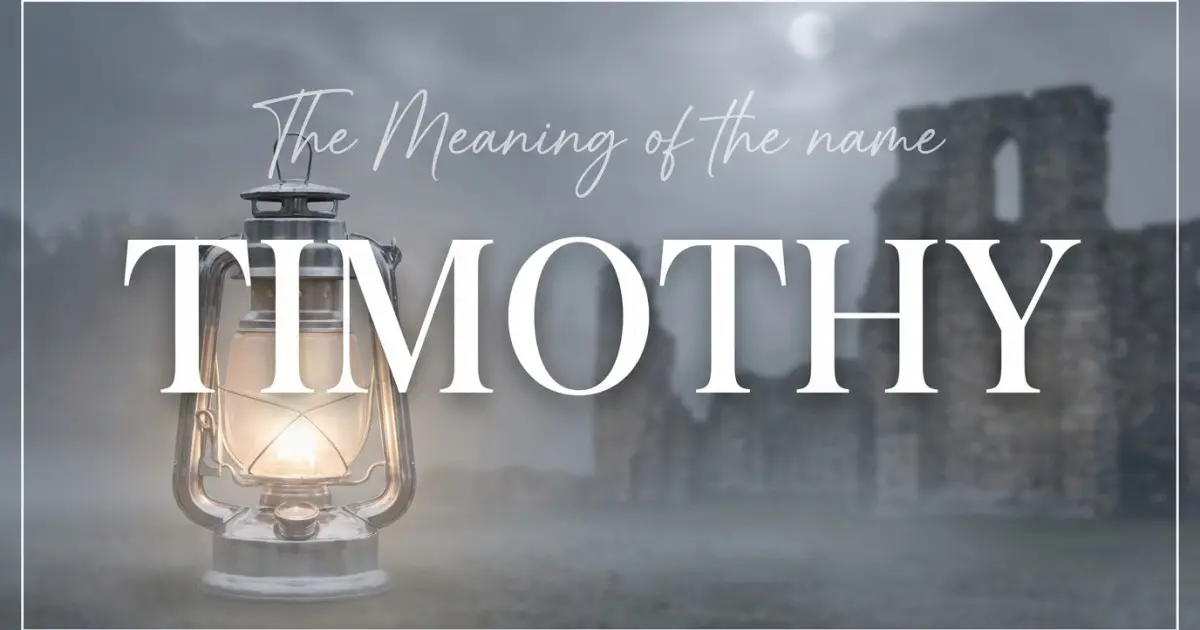 Timothy name meaning