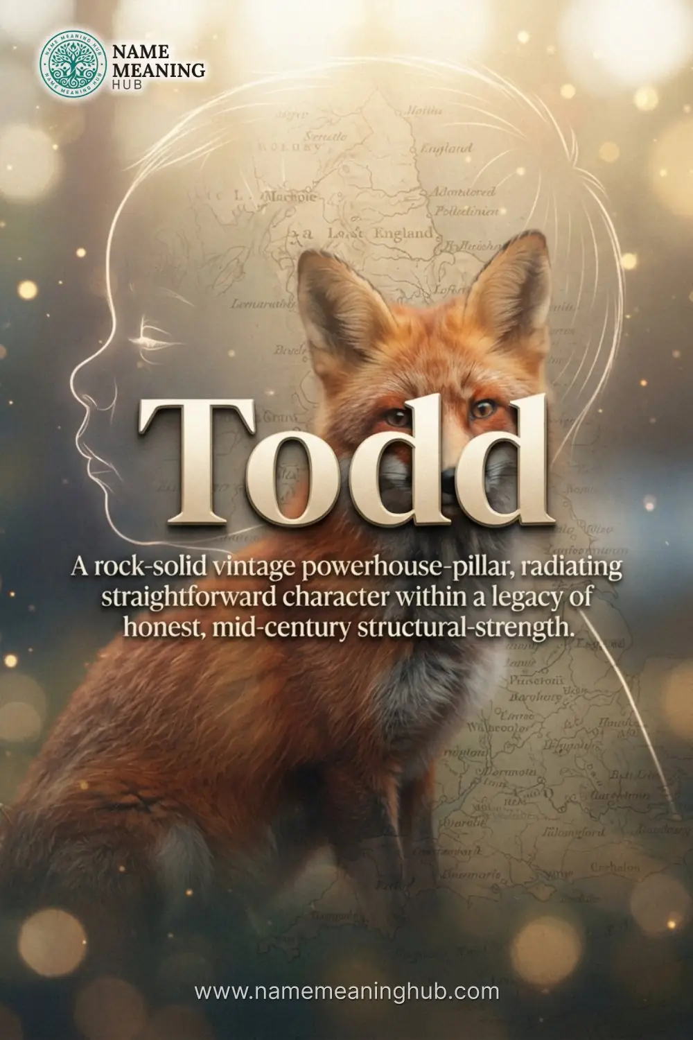 Meaning of the name Todd: A rock-solid vintage powerhouse-pillar, radiating straightforward character within a legacy of honest, mid-century structural-strength.