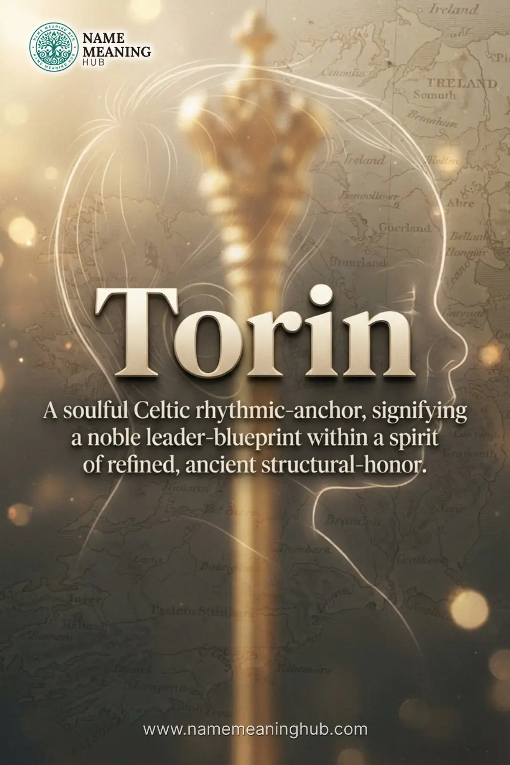 Meaning of the name Torin: A soulful Celtic rhythmic-anchor, signifying a noble leader-blueprint within a spirit of refined, ancient structural-honor.