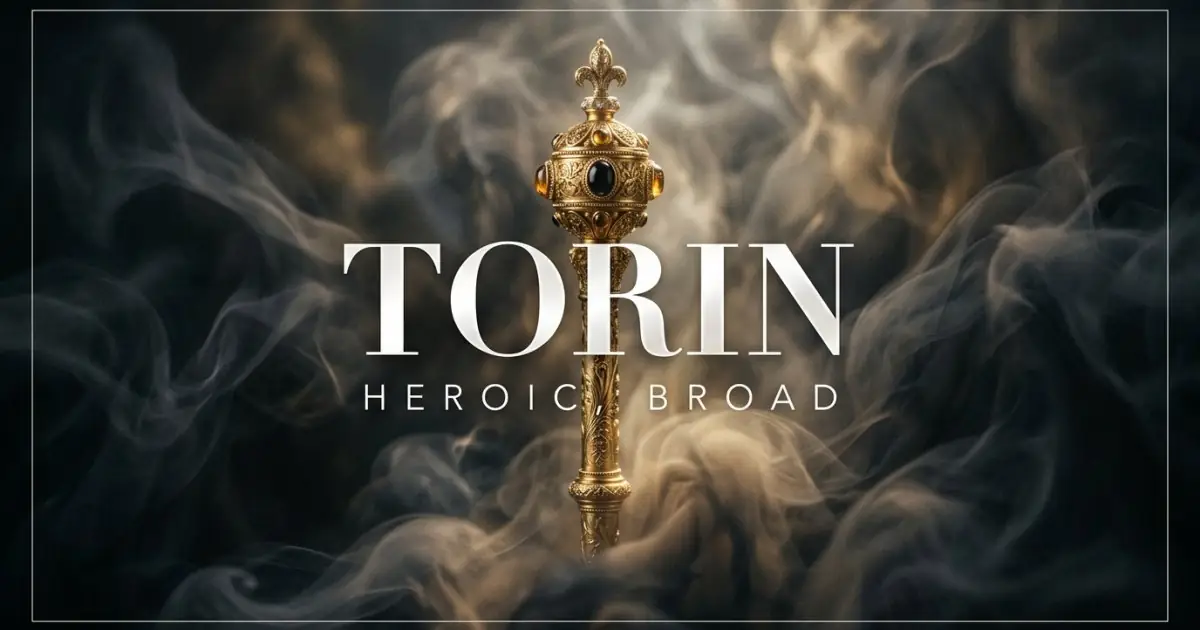 Torin name vibe: Heroic, broad