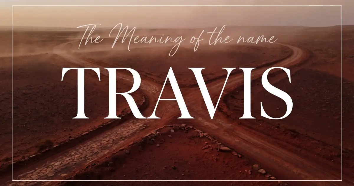 Travis name meaning