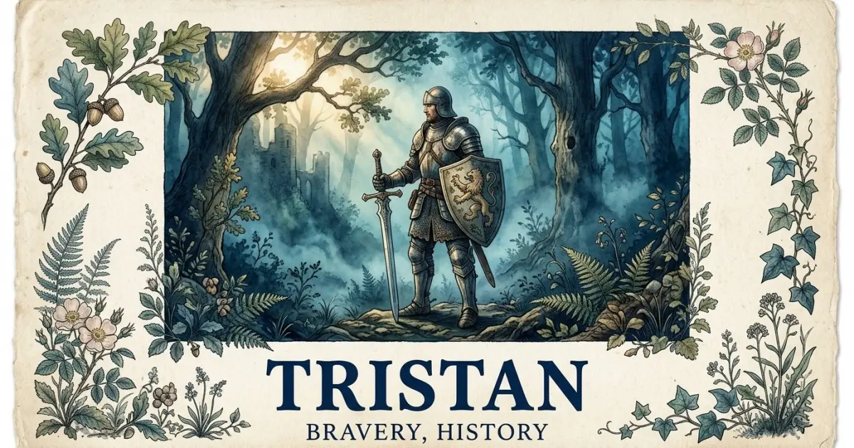 Tristan meaning themes: bravery, history