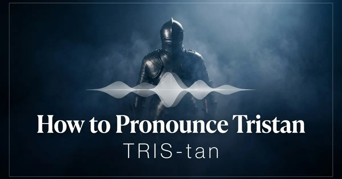 How to pronounce Tristan