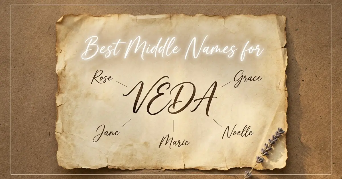 Best middle names for Veda