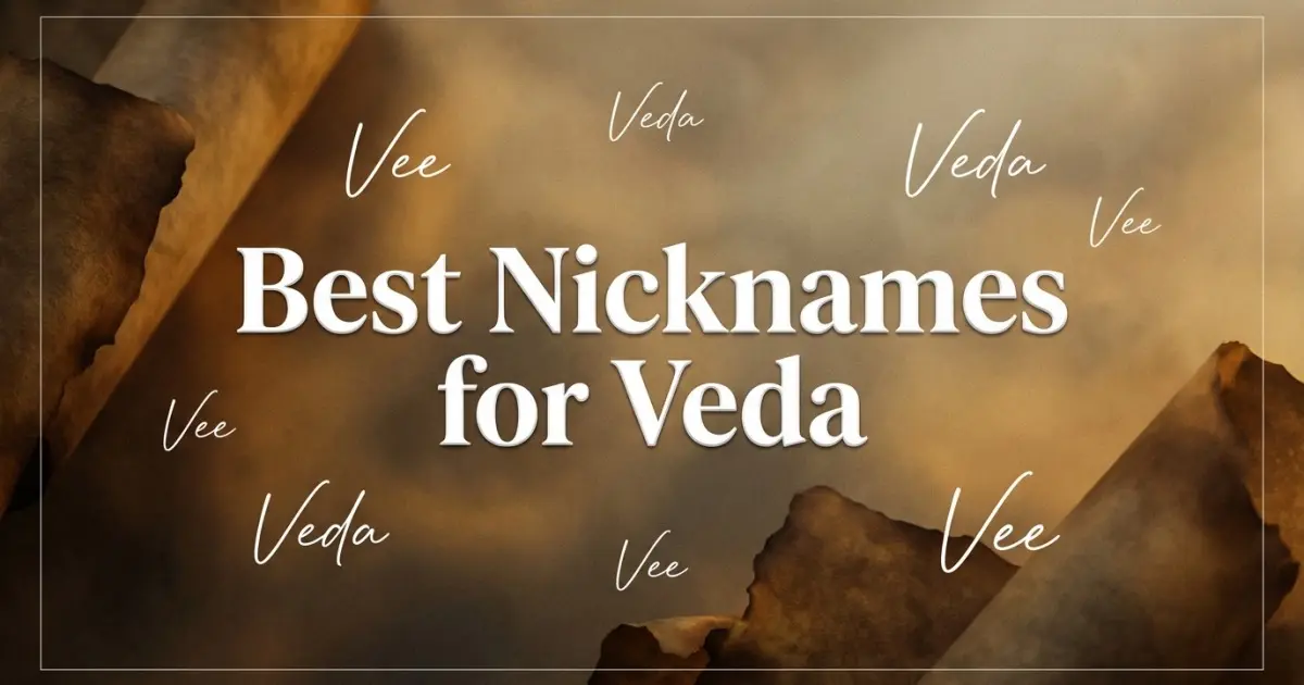 Nicknames for Veda