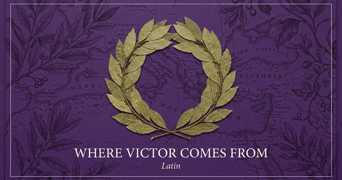 The name Victor comes from: Latin