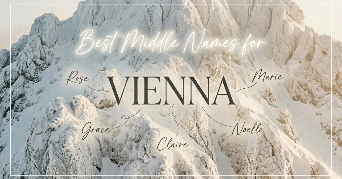Best middle names for Vienna