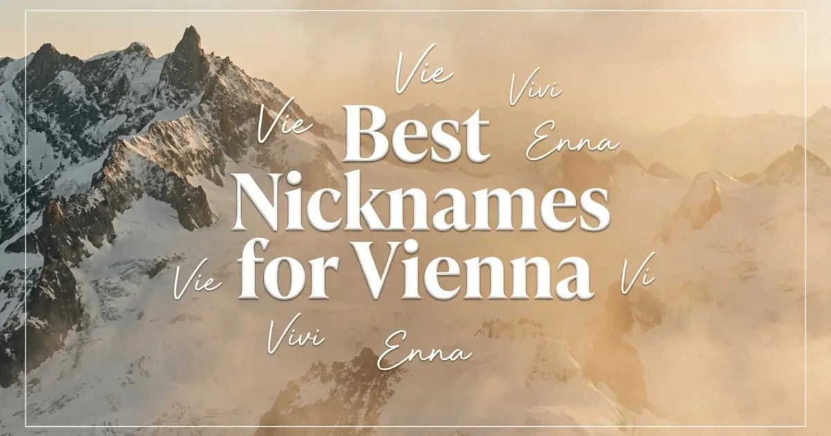 Nicknames for Vienna