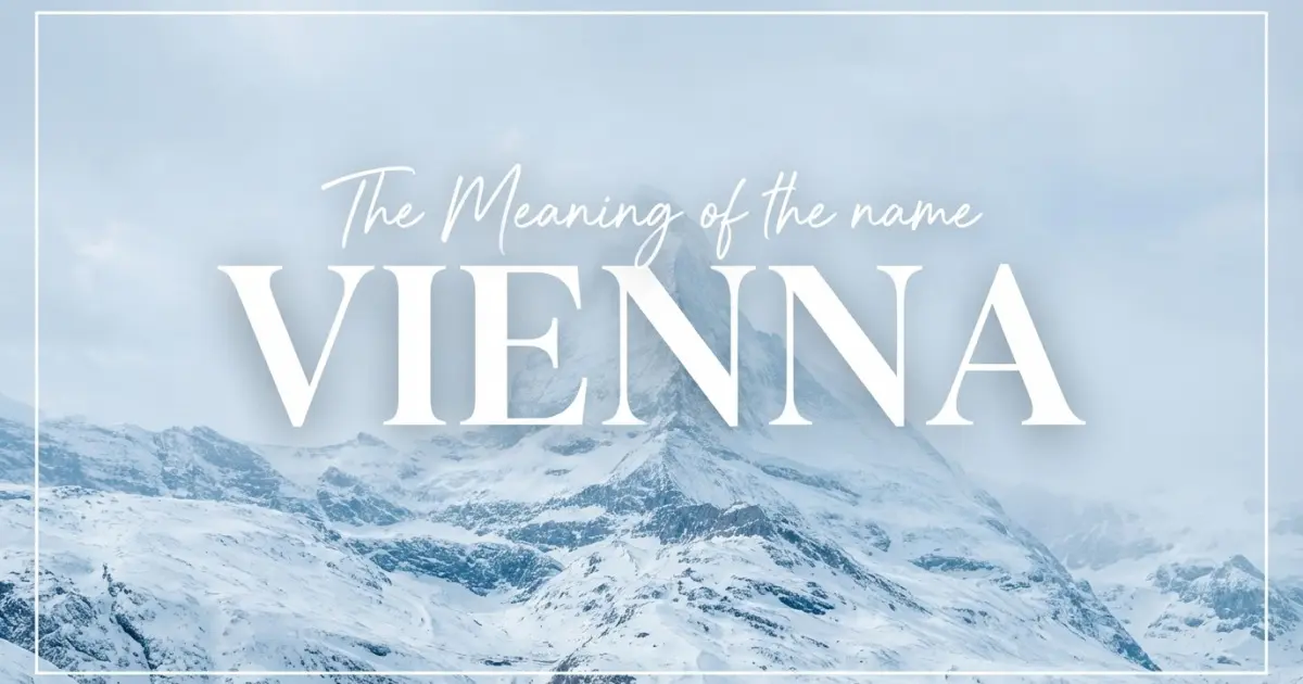 Vienna name meaning