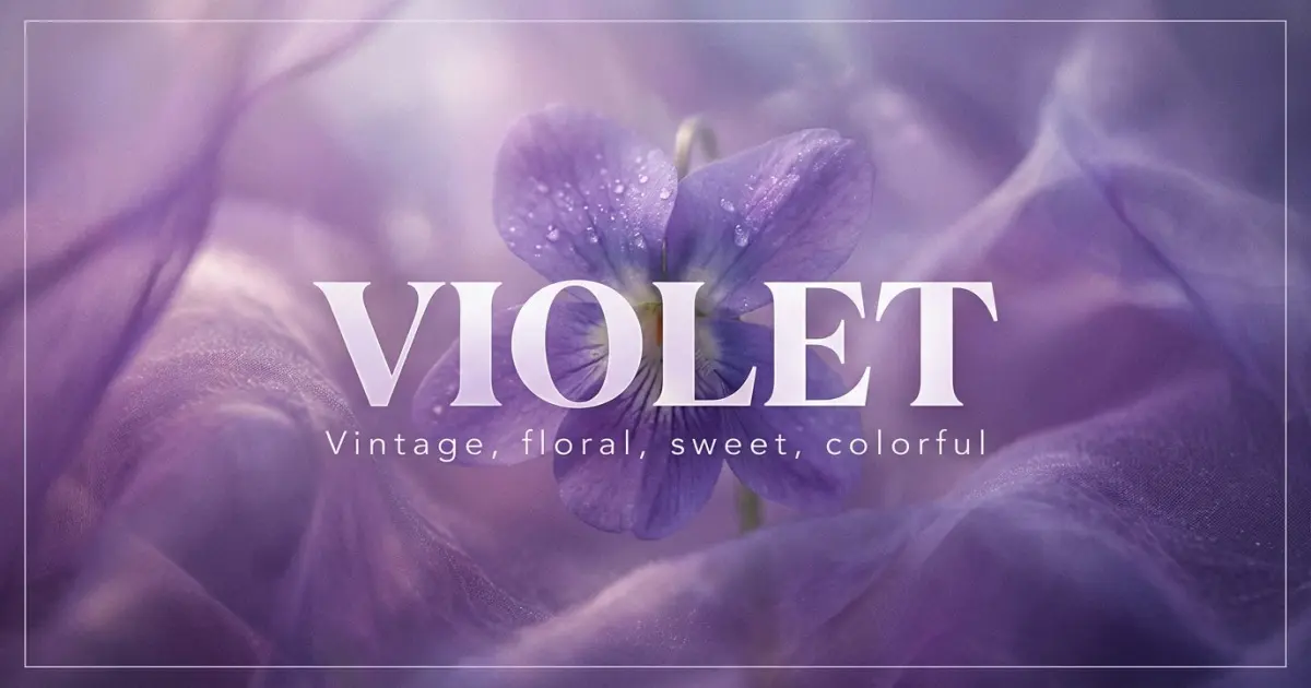 Violet Name Vibe