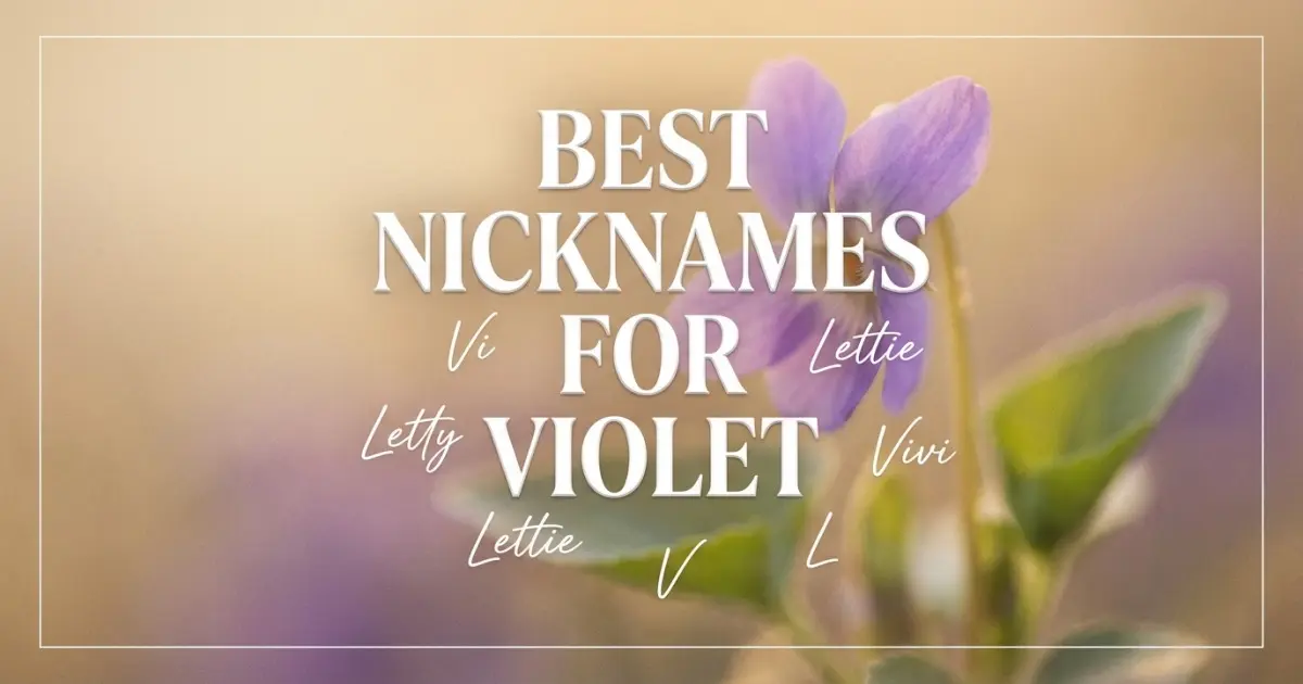 Nicknames for Violet