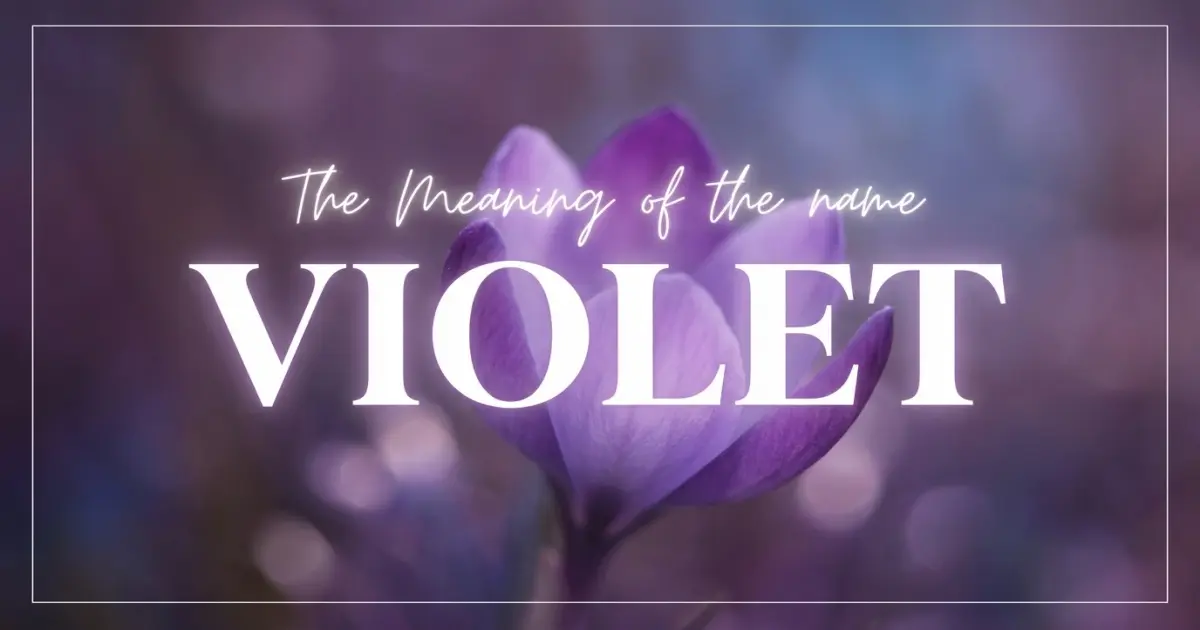 Violet name meaning