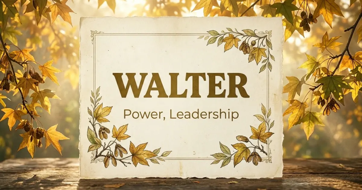 Walter meaning themes: power, leadership