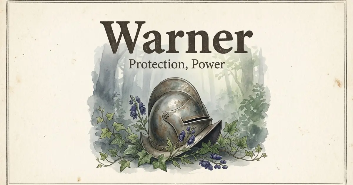 Warner meaning themes: protection, power
