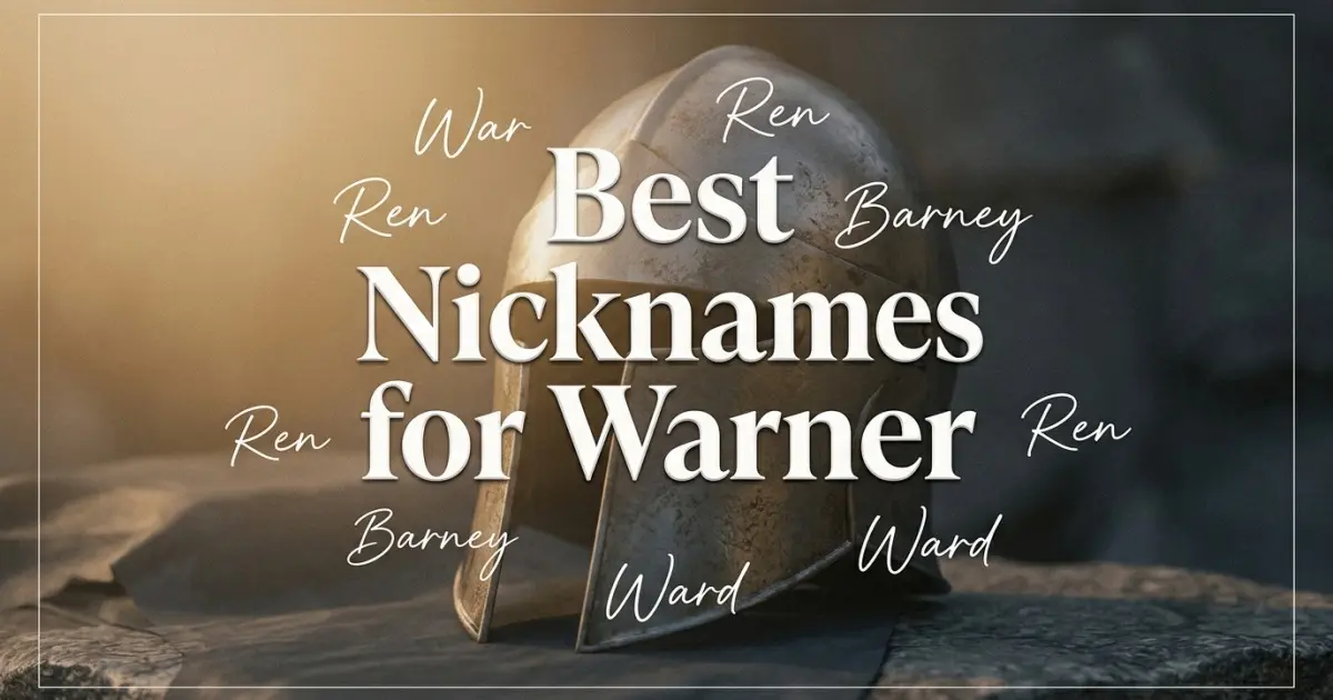 Nicknames for Warner