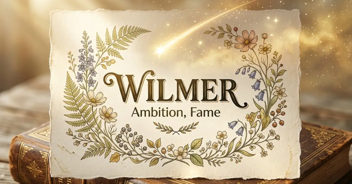 Wilmer meaning themes: ambition, fame