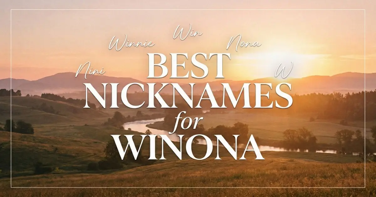 Nicknames for Winona